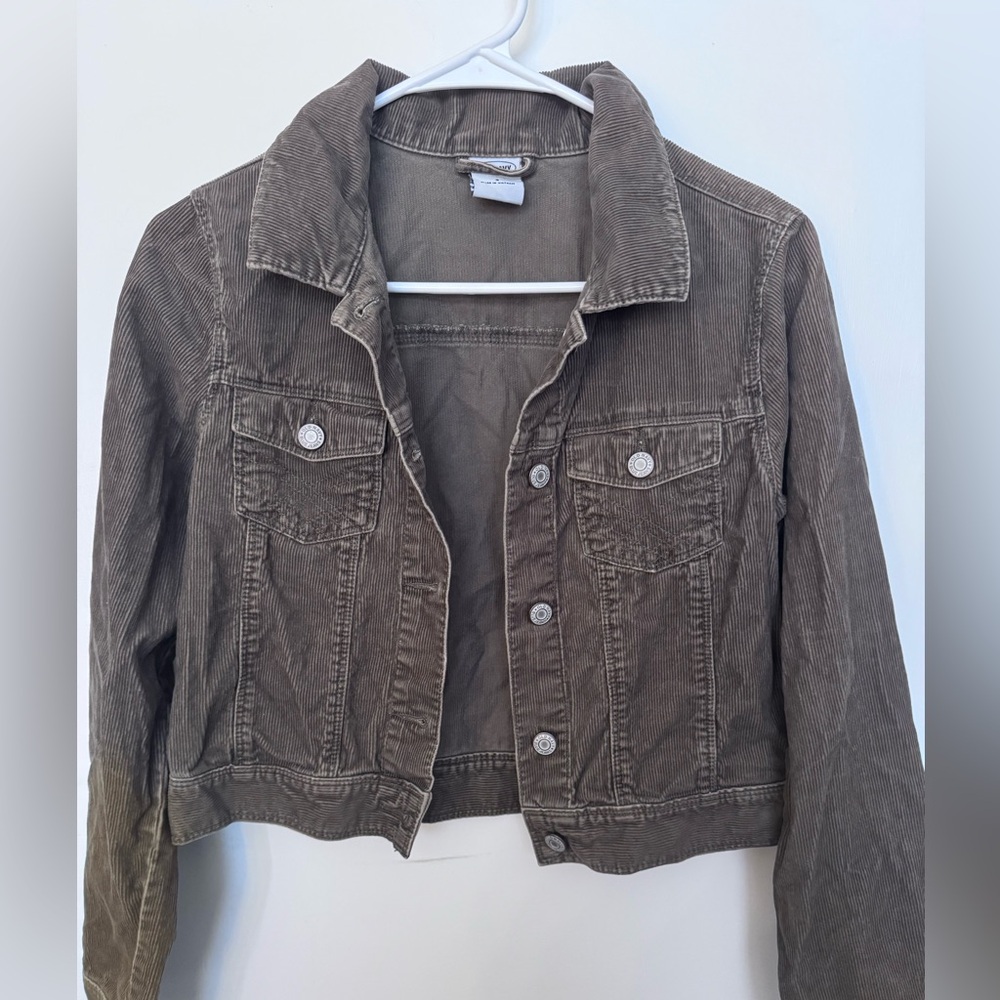 Women's Brown Corduroy Jacket